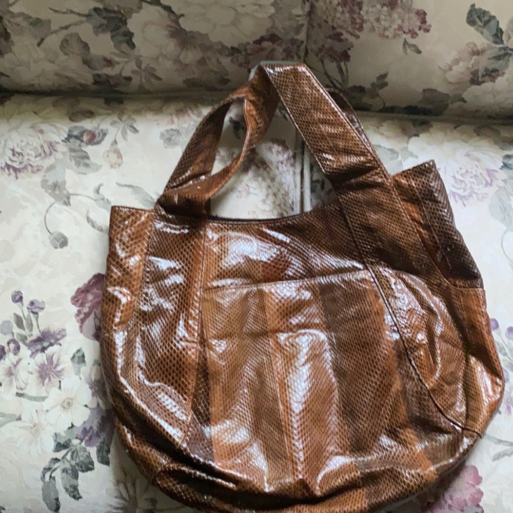 Snakeskin bag